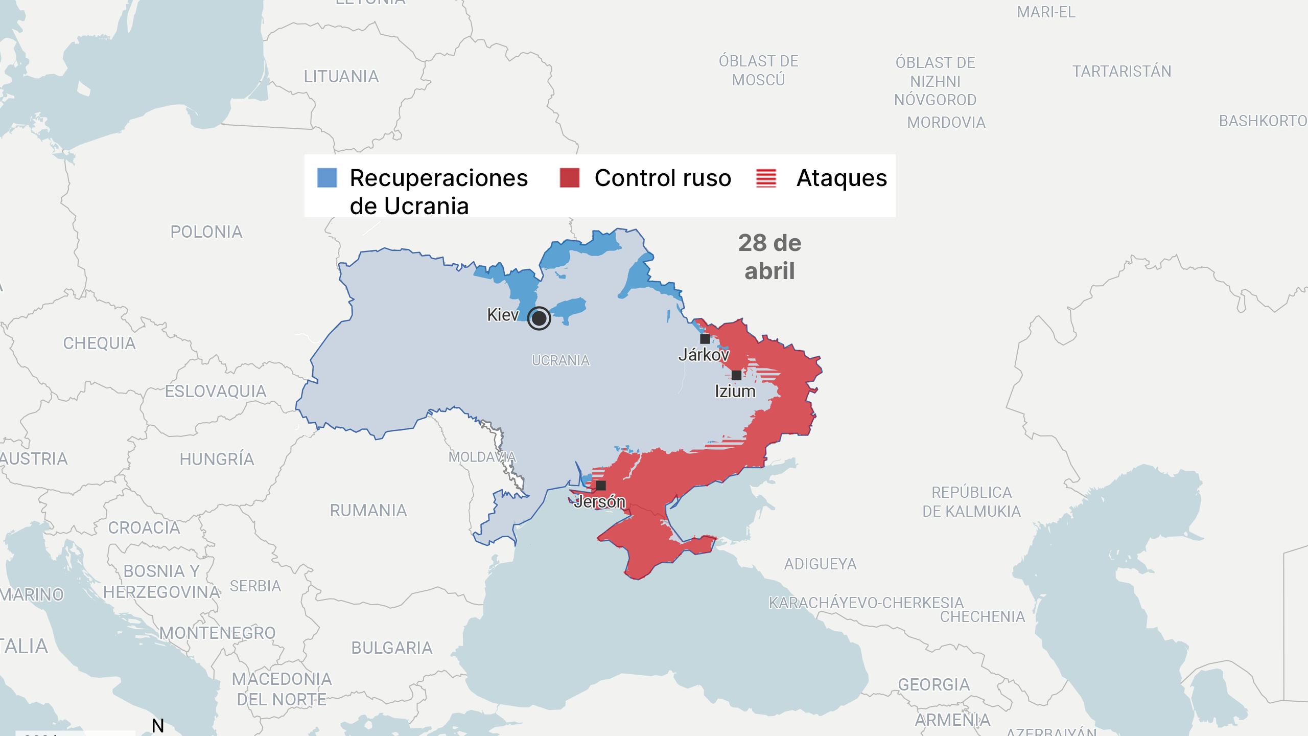 Guerra De Ucrania Resumen De Seis Meses De Invasión Rusa 3235
