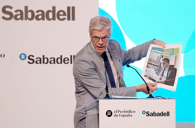 Martí Saballs, director de Información Económica de Prensa Ibérica / José Luis Roca