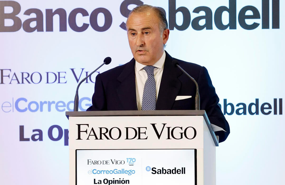 Pablo Junceda, director general adjunt de Banc Sabadell i director territorial nord-oest